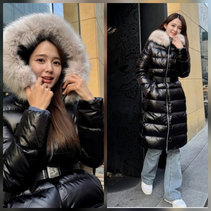 남보라 노스페이스 착장 롱패딩 정보 스타일링 근황