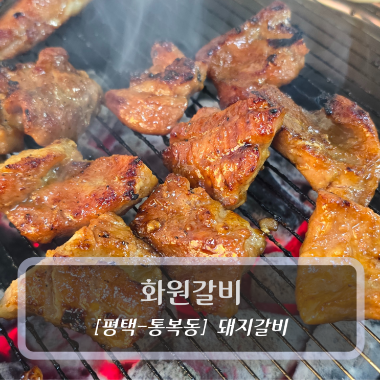  평택돼지갈비맛집 :: 화원갈비 - 양념돼지갈비 & 갈비살 후기