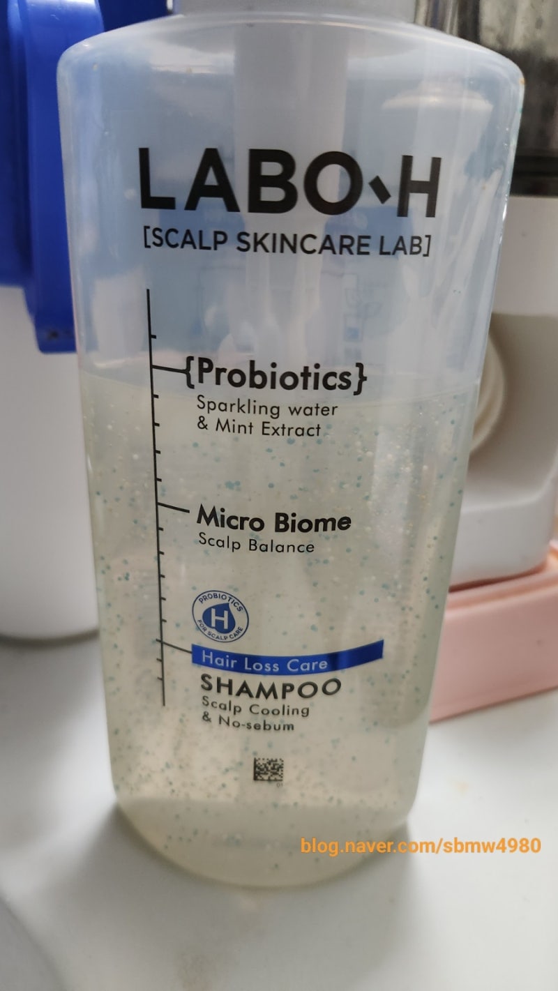 라보에이치 쿨샴푸 지성 탈모 대용량 두피스케일링 400ml&400ml리필&180ml  후기?