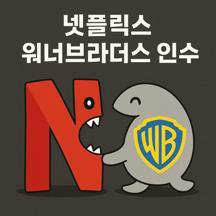  8조 위약금 배팅한 넷플릭스, 워너 인수 성공하면 주가 어디까지?