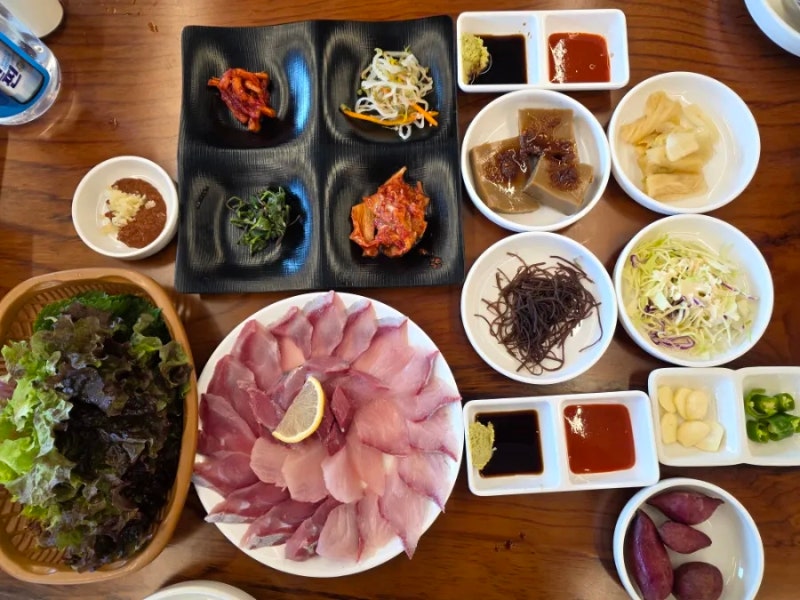 포항 동끝횟집 카페동끝 양신 양준혁 식당