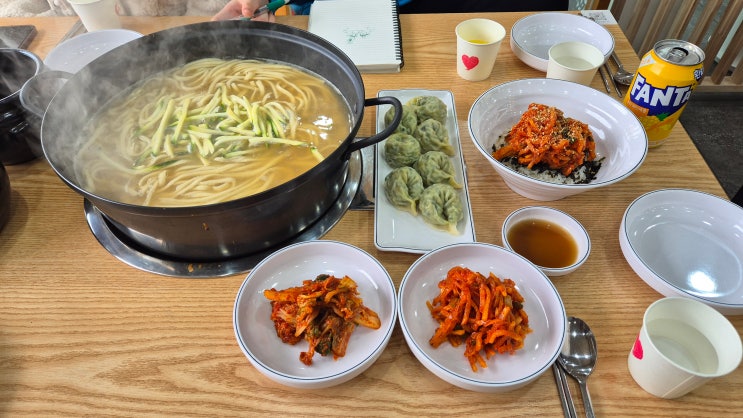  자가제면 바지락 오산칼국수맛집! [세나칼국수]