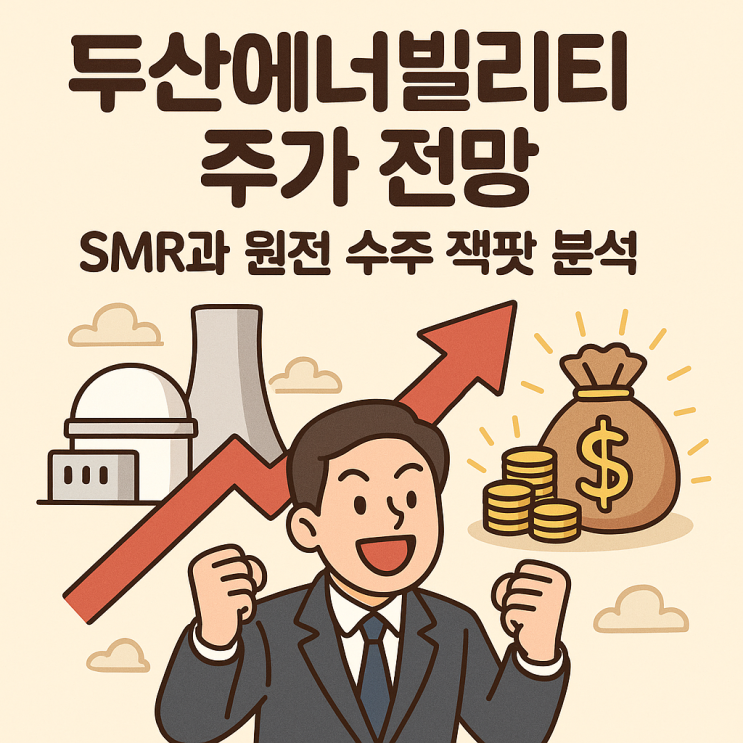  두산에너빌리티 주가 전망, AI 데이터센터 전력난의 구원투수 SMR과 원전 수주 잭팟 분석 (2026년 대장주)