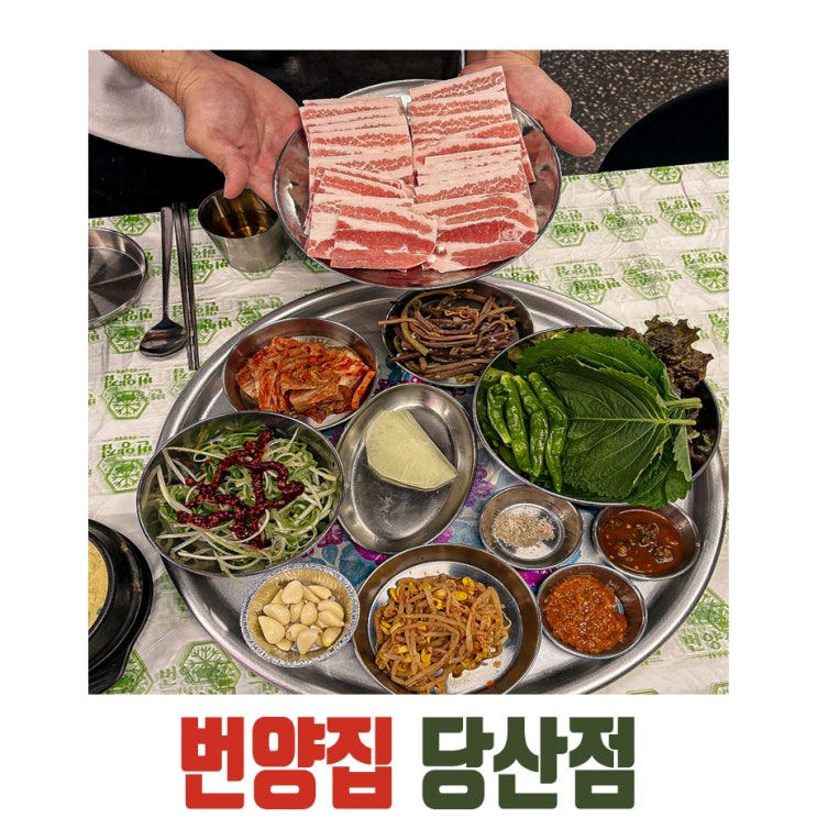  [영등포] 가성비 냉삼맛집 둘이서 7인분 먹음.. 번양집 당산점 영등포냉삼