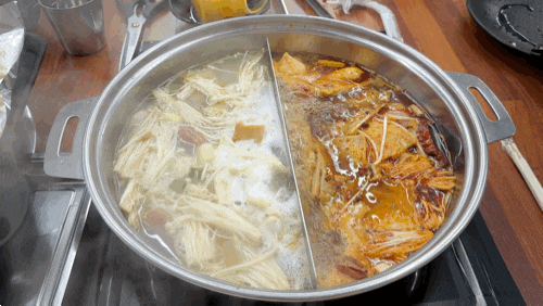  천안 불당동 하이디라오 안부러운 훠궈 냉삼 무한리필 맛집 인생훠궈마라탕