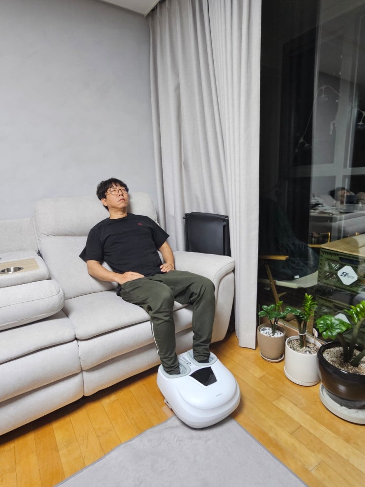  멜킨 발마사지기 하루 온열 공기압안마기로 맞춤 관리한 후기
