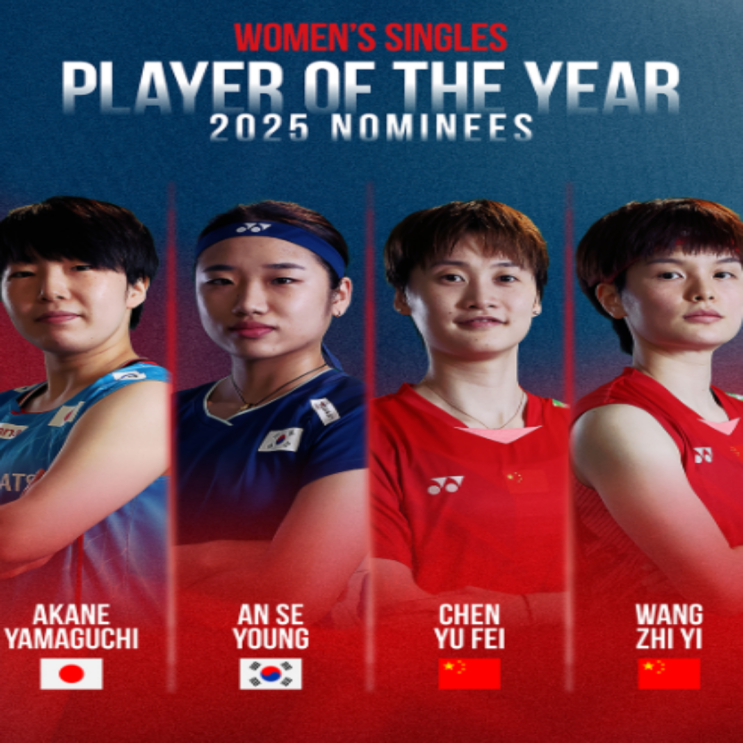 BWF 배드민턴 올해의 선수상 후보 확정!! 여자부 시즌 10승의 안세영이 수상에 실패한다?? 말도 안 되는 헛소리!! 남자복식 김원호-서승재 조는 사실상 확정!!