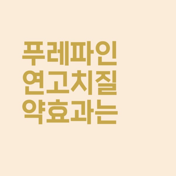  푸레파인 연고 약국 치질약 바르면 나아지나요?