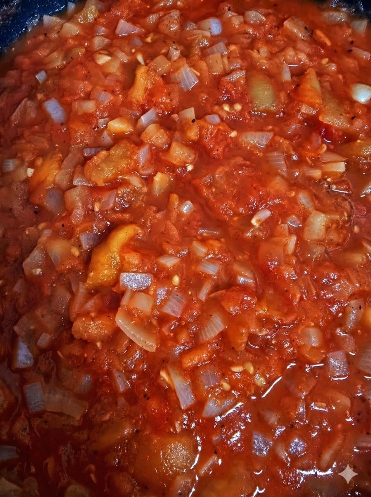  토마토 듬뿍 홈메이드 파스타소스 레시피