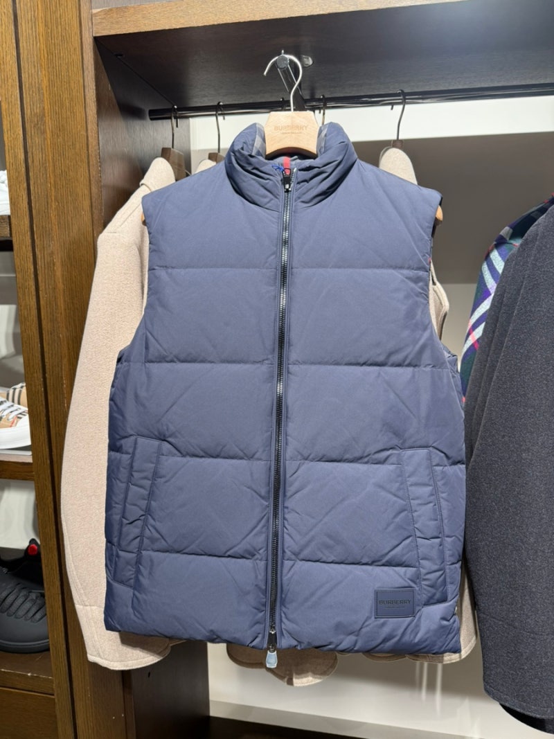 추가 50퍼 버버리 양면 남성 패딩조끼 Burberry lowick 버버리 로윅 65만원