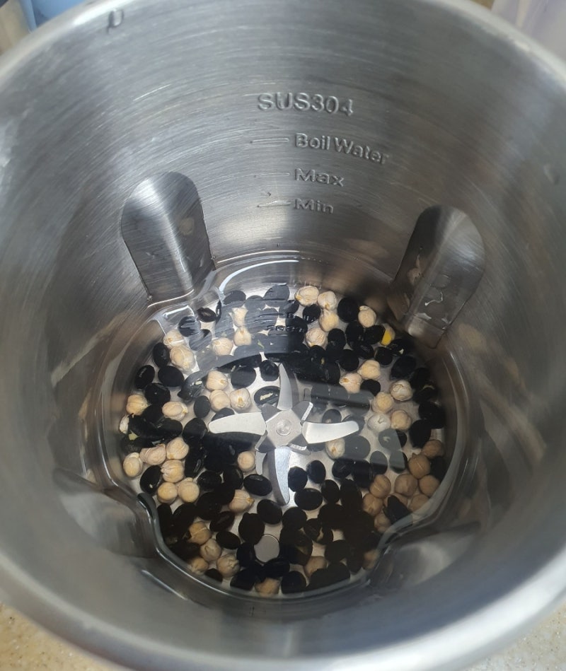 VISKA 두유 제조기 간편하게 단호박 죽, 검은콩 두유 만들기