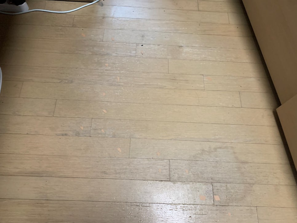 강마루보수 찍힘 보수비용 분당 아파트