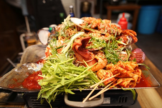  대왕철판전골 최고! 제주 서귀포 해산물 맛집 다녀왔어요