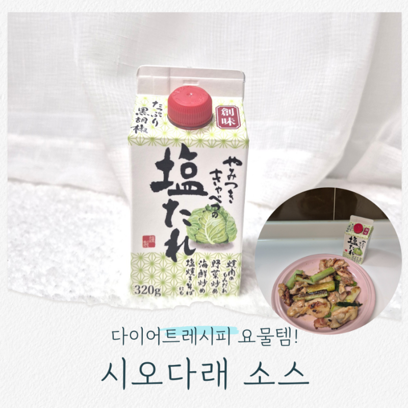 다이어트레시피 꿀템 시오다래 야키토리로 모두 신나는 식사!