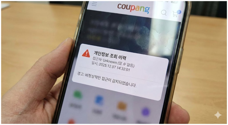  쿠팡 집단소송 60만 명 돌파, 저도 수상한 로그인 Unknown 확인 후 탈퇴