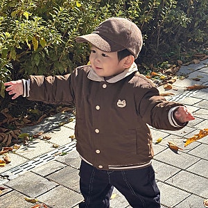 모이몰른 리버시블 패딩 돌아기 겨울옷 등원룩으로 추천