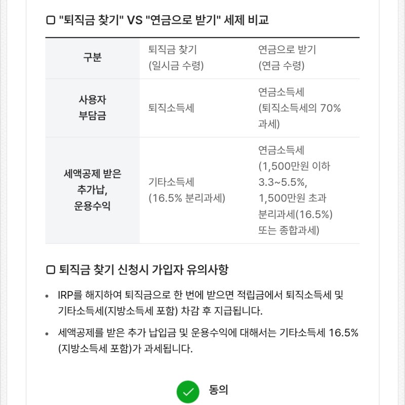 교보생명 퇴직금 찾기(IRP 해지방법) 퇴직연금 해지 후기