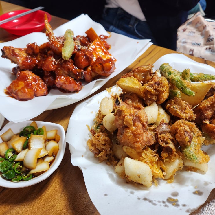  경동시장 먹거리 모음 _ 참조은오리, 짱구네, 남원통닭, 일광족발 등등