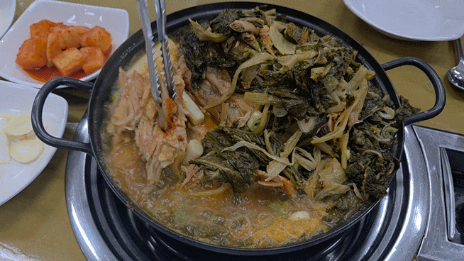  동탄 감자탕맛집 국내산 생등뼈쓰는 순자매감자탕