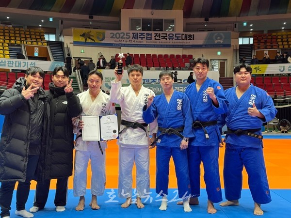  여수시청 유도팀, ‘2025 제주컵 전국유도대회’ 금 2·은 4·동 1 획득