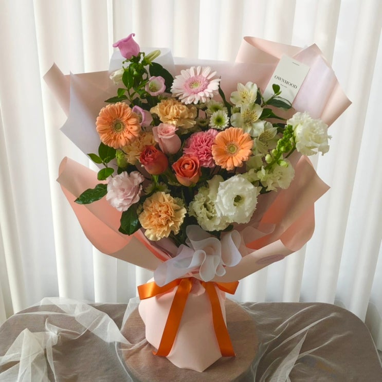  이목동꽃집 팔순축하꽃다발 (수원팔순꽃다발, 수원칠순꽃다발, 수원꽃집 온무드플라워스튜디오)