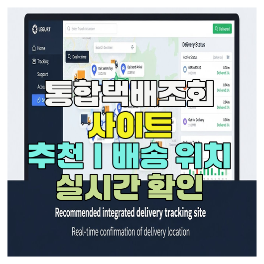 통합택배조회 사이트 추천｜배송 위치 실시간 확인