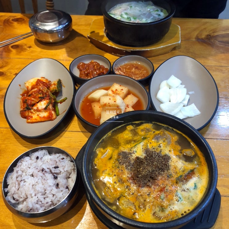  송도 순대국 곰탕 맛집 해늘찹쌀순대+밀키트
