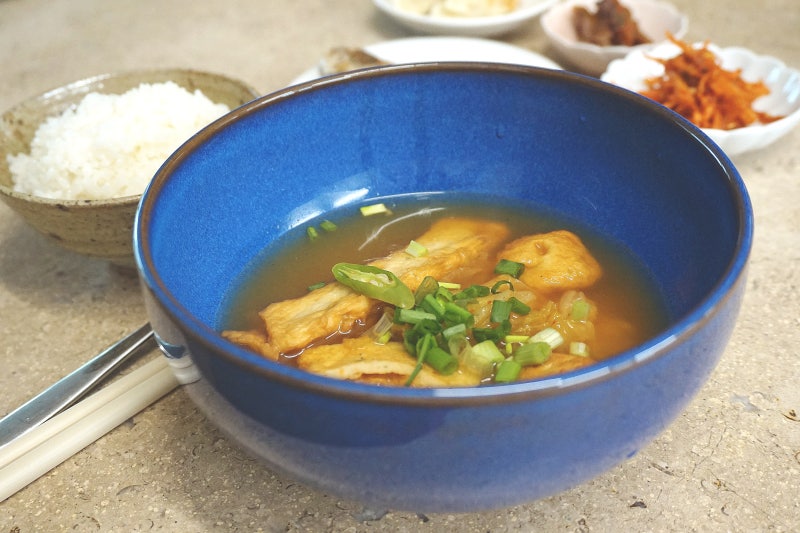 김치 어묵탕 끓이는 법 김치 오뎅탕 레시피