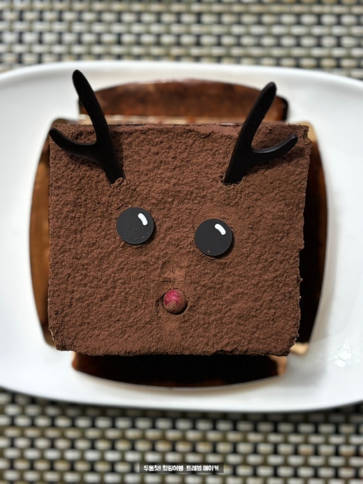  파스쿠찌 케이크 루돌프 감성 가득한 조각케이크와 따뜻한 뱅쇼 후기