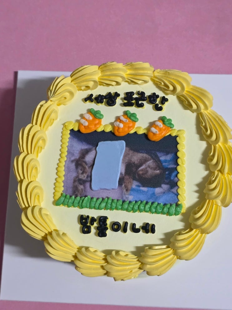  망원동 레터링케이크, 도안 이상을 보여주는 망원 픽셀