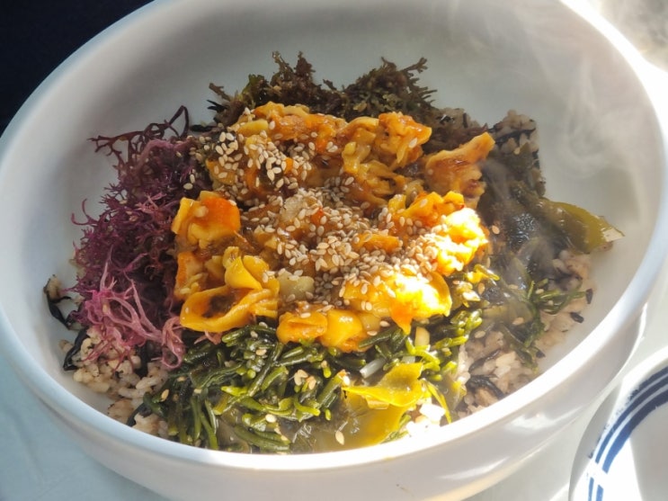  통영 여행 서호시장 맛집 추천, 송도호해초밥상 (멍게해초비빔밥), 중앙시장 물품보관함 위치