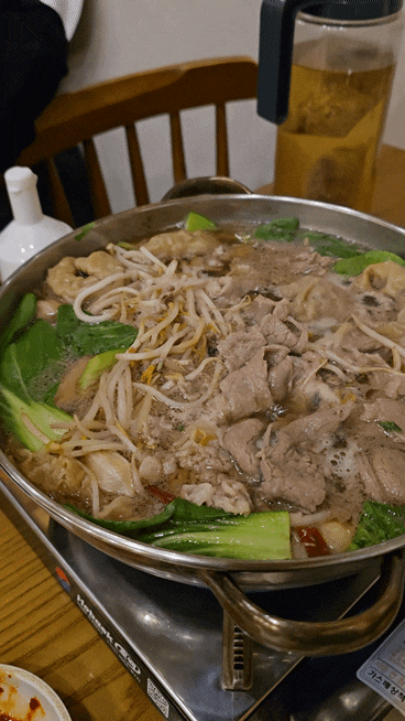  경복궁역 맛집 잘빠진메밀 서촌본점 만두전골한상 감탄 후기