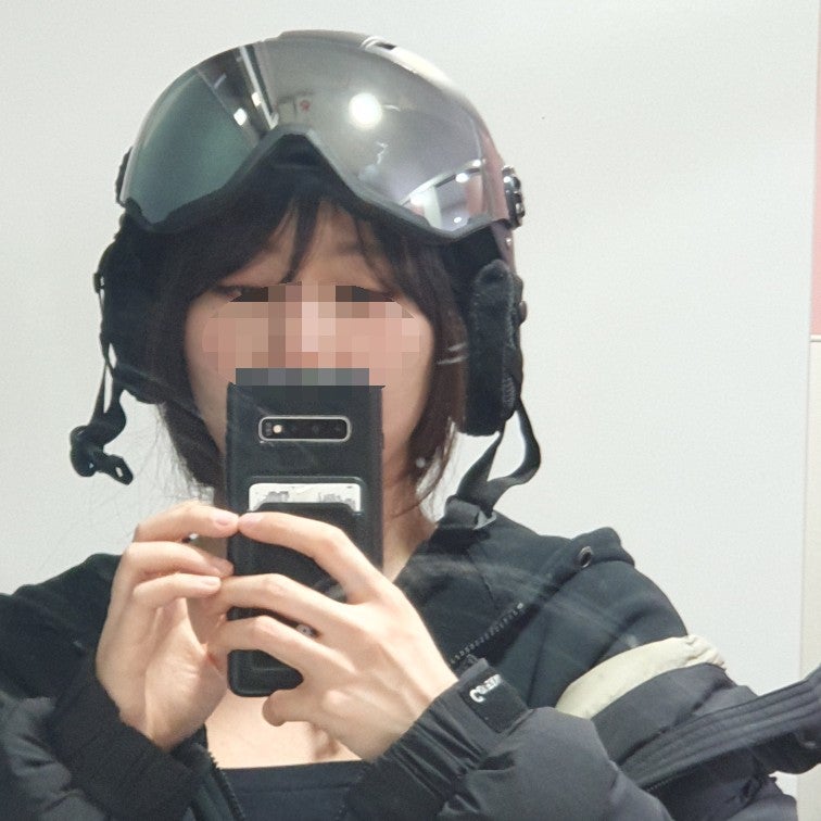 주트 크로니 스키헬멧고글 일체형 스노우보드 바이저헬멧 블랙 L 라지 후기