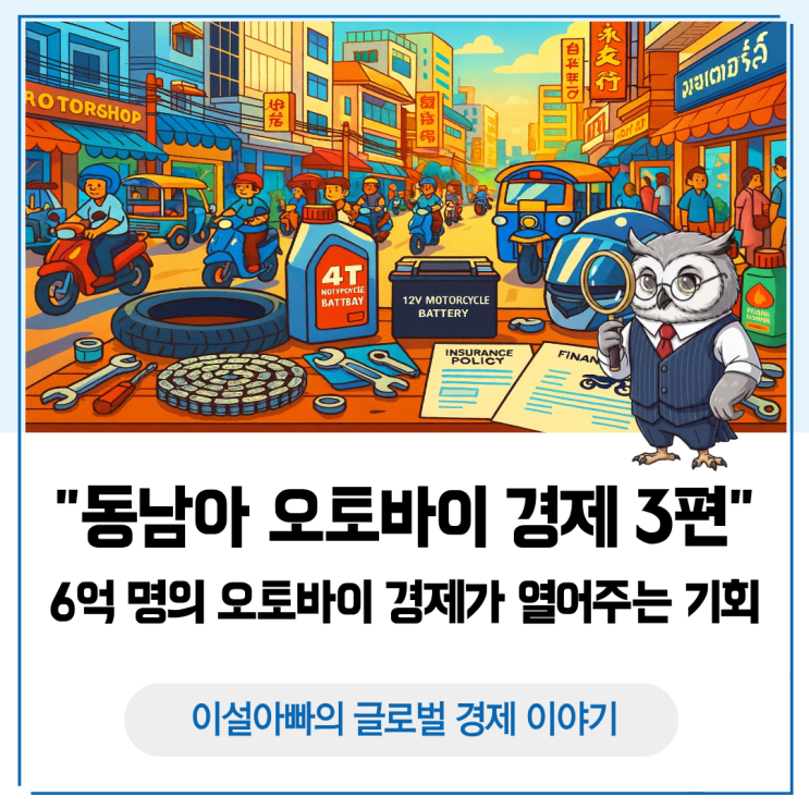  [오토바이 경제 3편] 6억 명의 ‘오토바이 경제’가 열어주는 비즈니스 기회