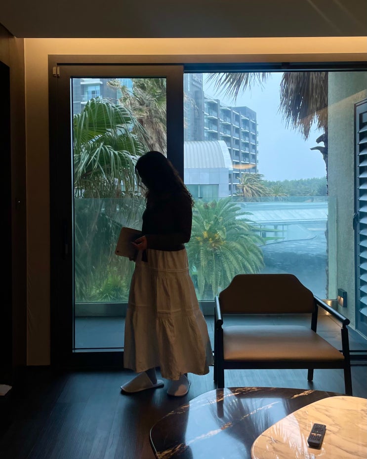  제주 해비치 호텔 리조트 온수풀 수영장 제주도 12월 가족 여행 숙소