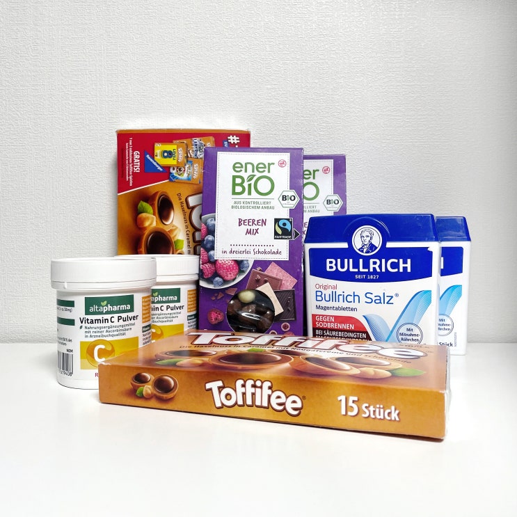  독일 초콜릿 에너비오(enerBIO) 토피피(Toffifee)