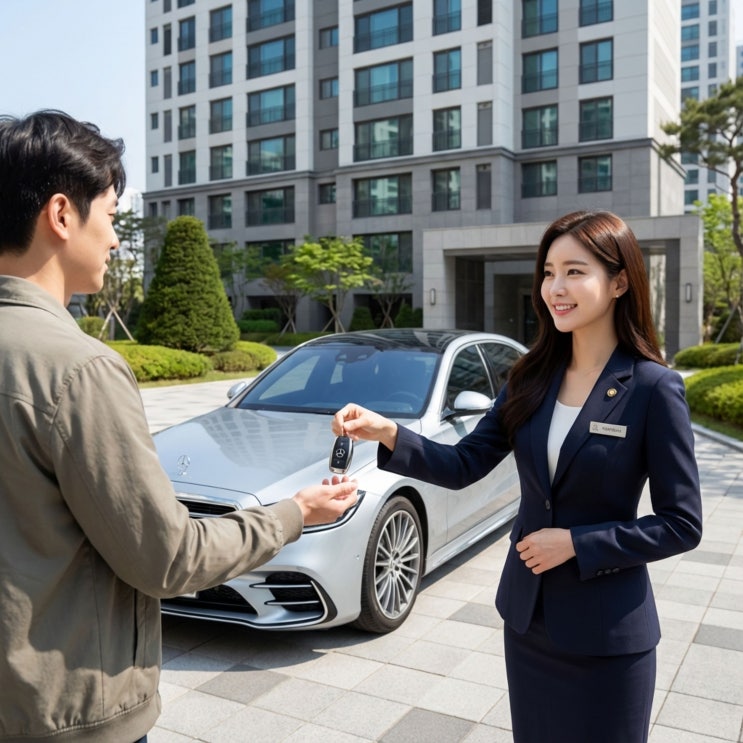  서초렌트카 수입차 포함 700대로 사고대차까지 넓은 구성
