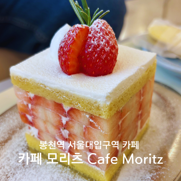  봉천역 카페 서울대입구역카페 추천 모리츠 뱅쇼 딸기케이크 후기