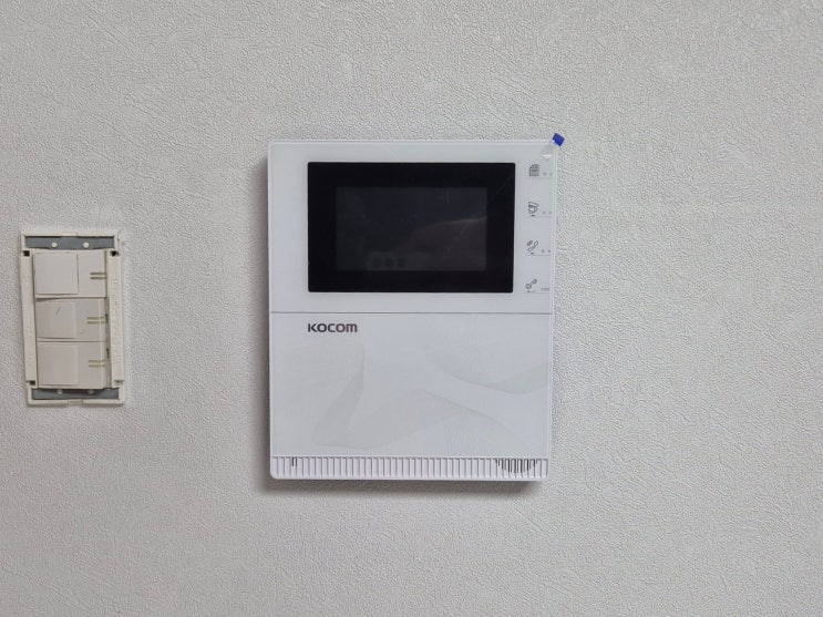  인천 부평구 부개주공5단지 코콤 비디오폰 K2S VP-43HW 교체 설치