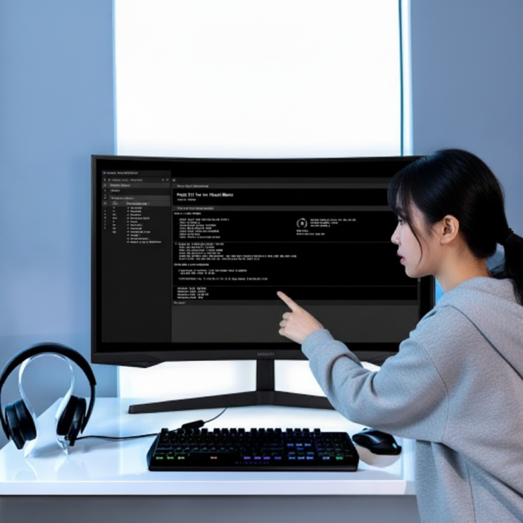  32인치 165Hz 게이밍 모니터 추천, 삼성 오디세이 G5 S32CG550 QHD의 압도적 몰입감 (배그, 오버워치)