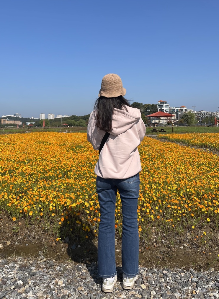 기흥호수공원 황화코스모스 풍경 대공개! 운동화 사러 간 브이로그 대소동!