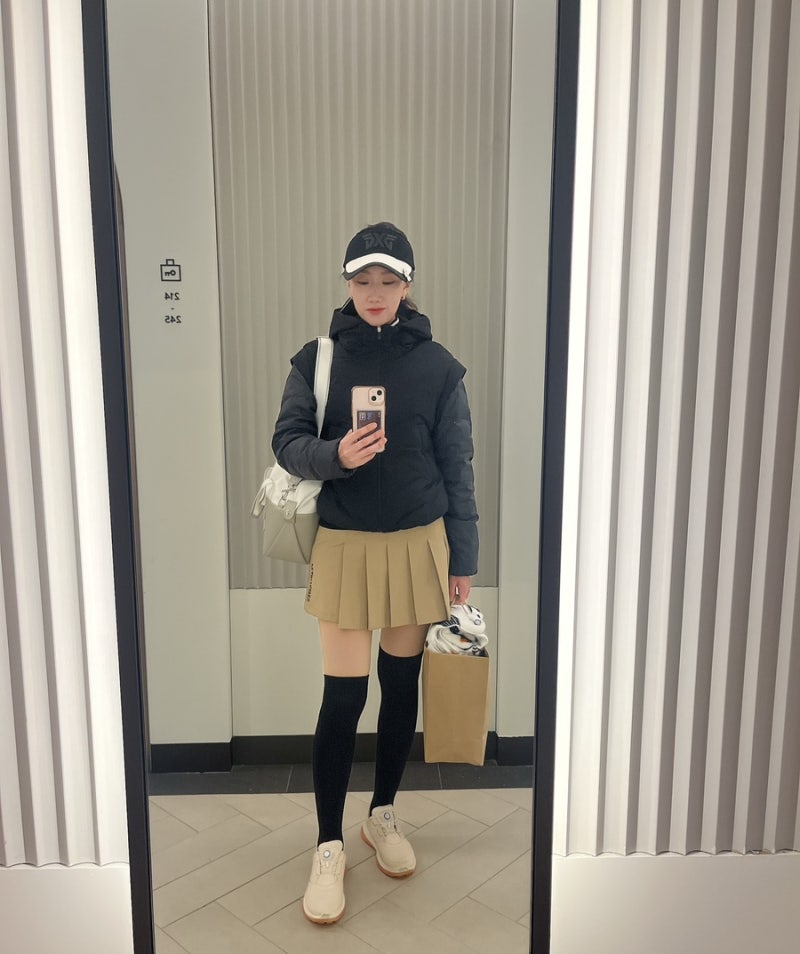 골린이 여성 겨울골프웨어는 풋조이로 선택!