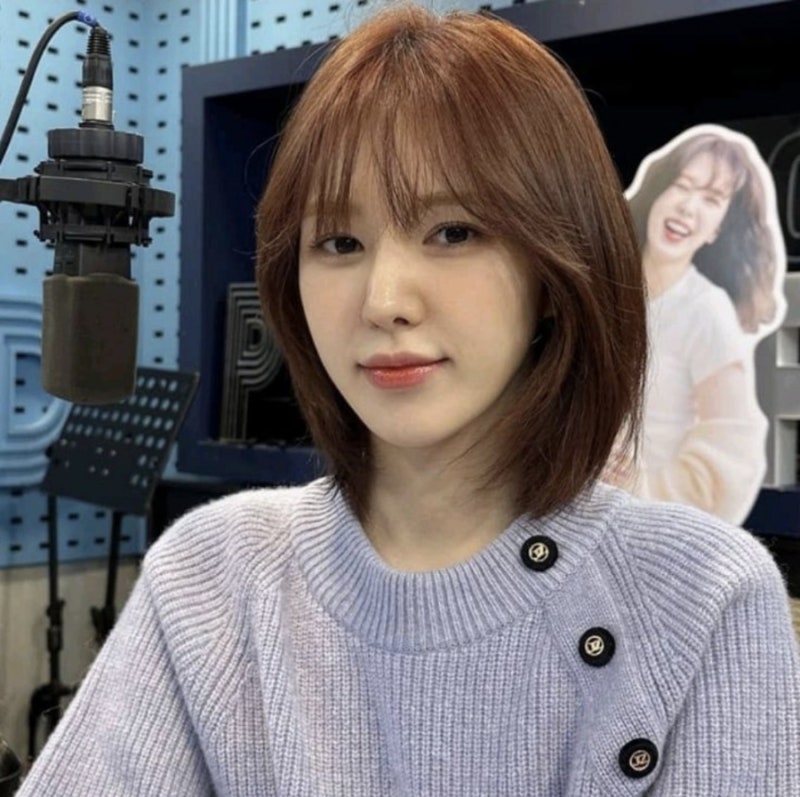 “턱선 보완·볼륨 살리는 웬디 단발 레이어드컷 완벽 분석”