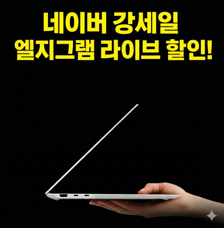  네이버 강세일엘지그램 라이브 일정 할인 LG그램 15, 16인치 프로 17인치