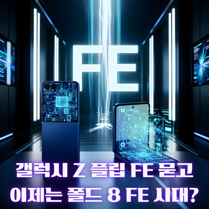 갤럭시 Z 플립 7 FE(Galaxy Z Flip 7 FE) 단종 수순? 갤럭시 Z 폴드 8 FE·갤럭시 Z 트라이폴드까지 삼....