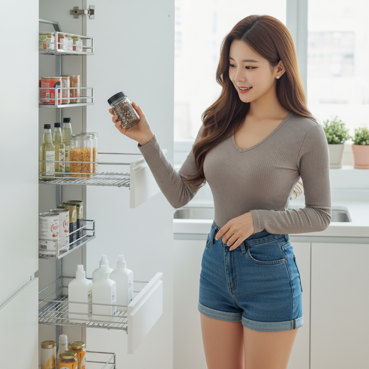  한샘 주방 수납 정리, 주부 9단이 알려주는 숨은 팁