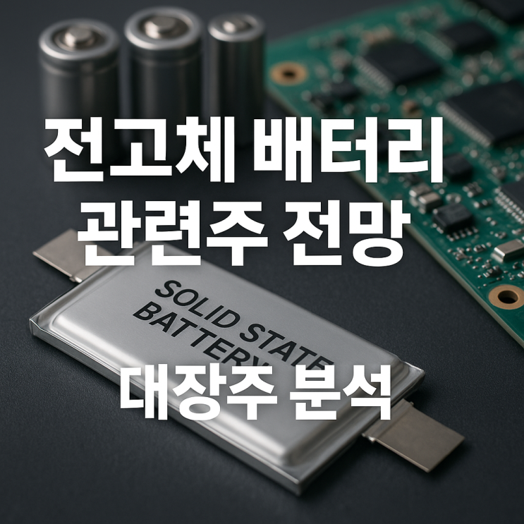  전고체 배터리 관련주 전망, 삼성SDI 2027년 양산 가시화와 이수스페셜티케미컬 등 대장주 분석 (황화물계 기술)