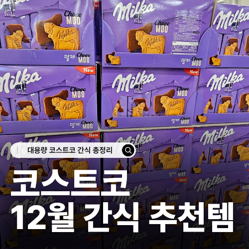  12월 코스트코 간식 추천 대용량 가성비 초콜릿 사탕 과자까지