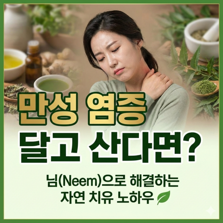 인도의 산삼이라 불리는 ‘님(neem)’, 만성 염증 치료 방법