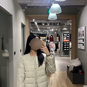 소비일기(뉴발란스 액티브라이트다운 화이트, 패딩조끼 실착 후기)